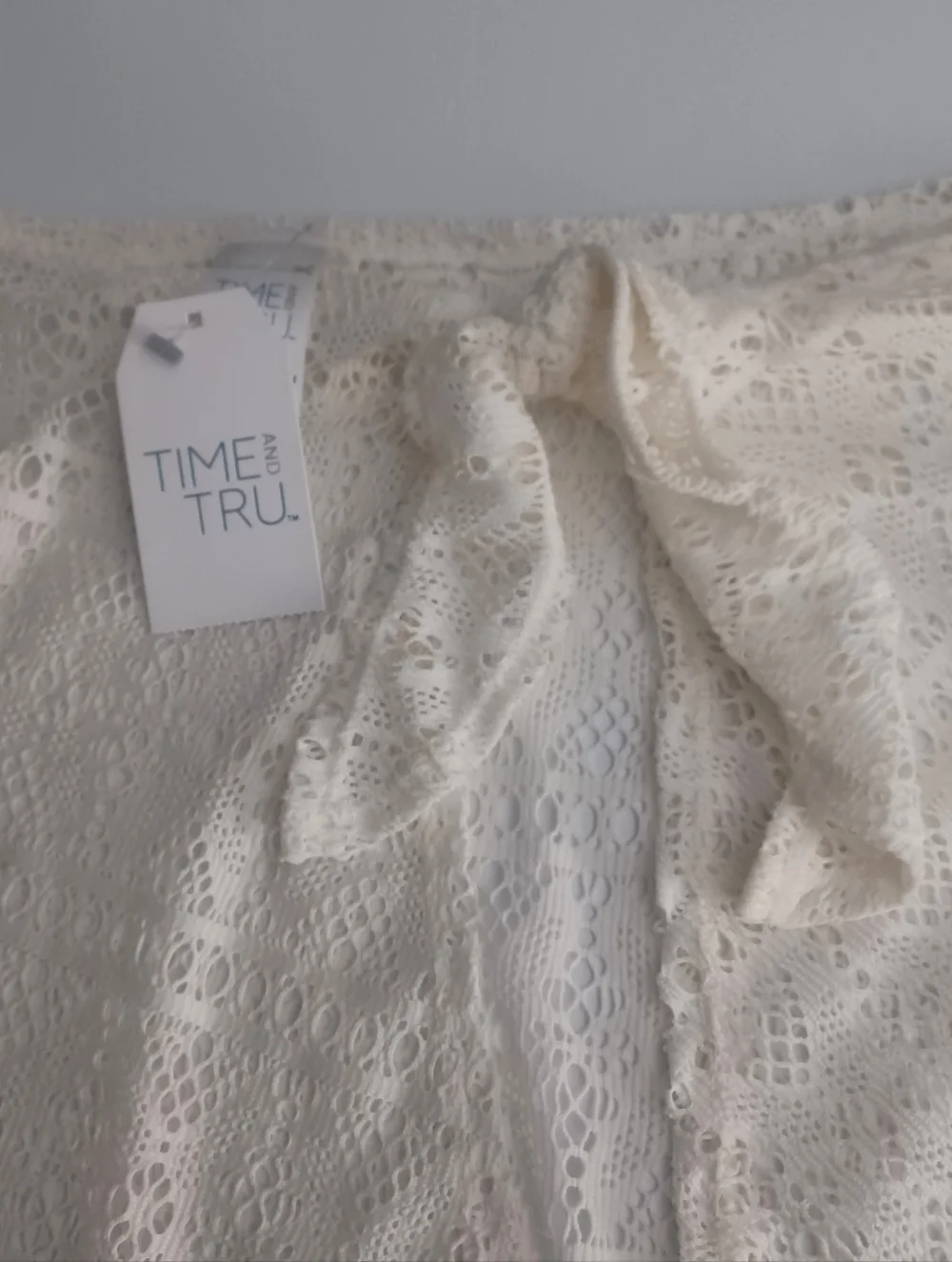 Time And Tru Crochet Look Cover Up Skirt Sz 1X 2X